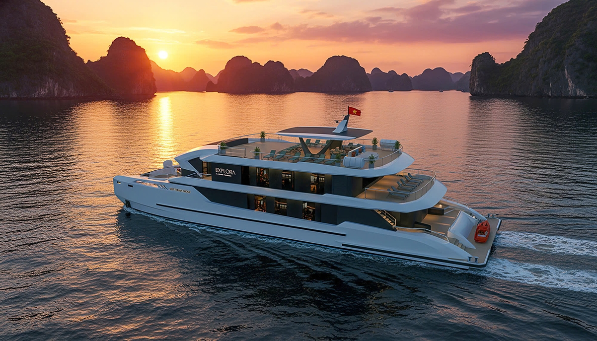 Explora Luxury Day Cruise officially launches in Ha Long Bay, Vietnam